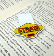 Straya Bogan Funny Magnetic Bookmark