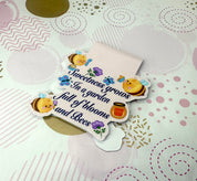 Honey Bees sweet Verse Magnetic Bookmark