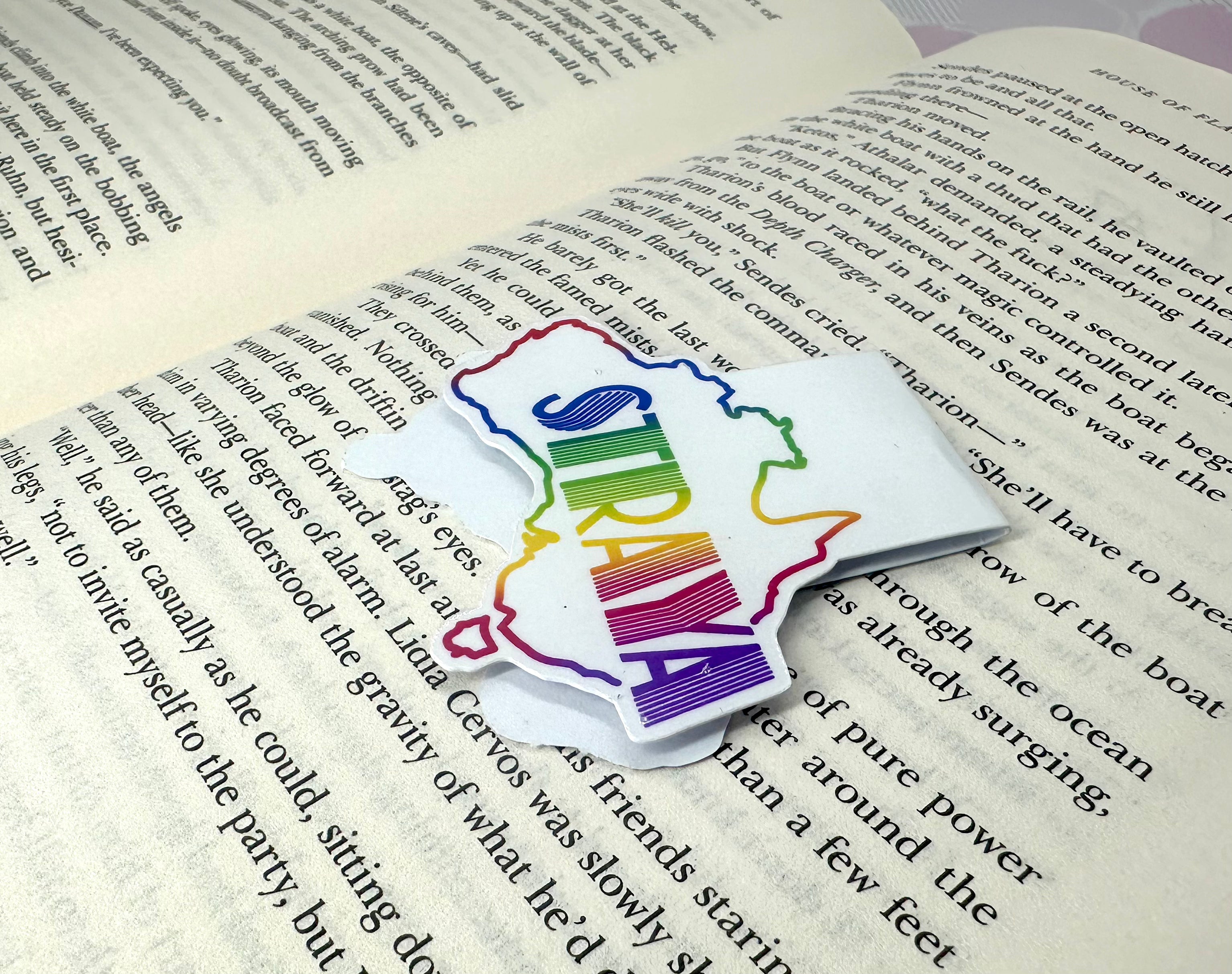 Rainbow Australia Straya Magnetic Bookmark
