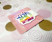 Rainbow Life is better in Flip Flops Magnetic Bookmark