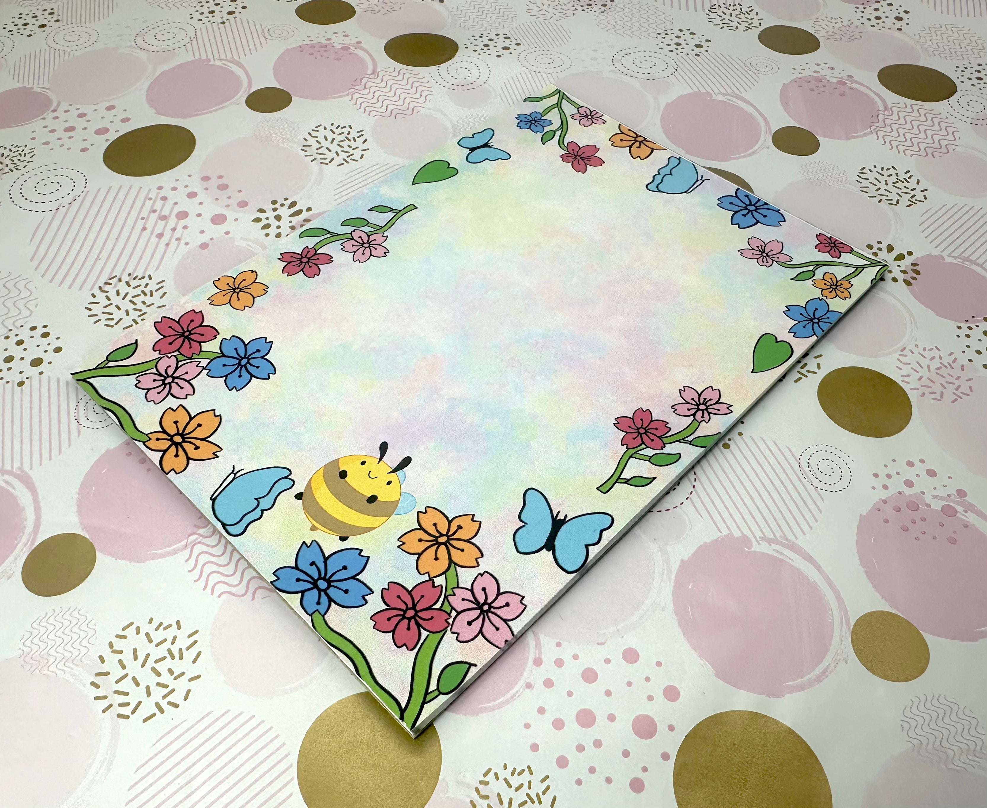 A5 Sunshine Bee Notepad