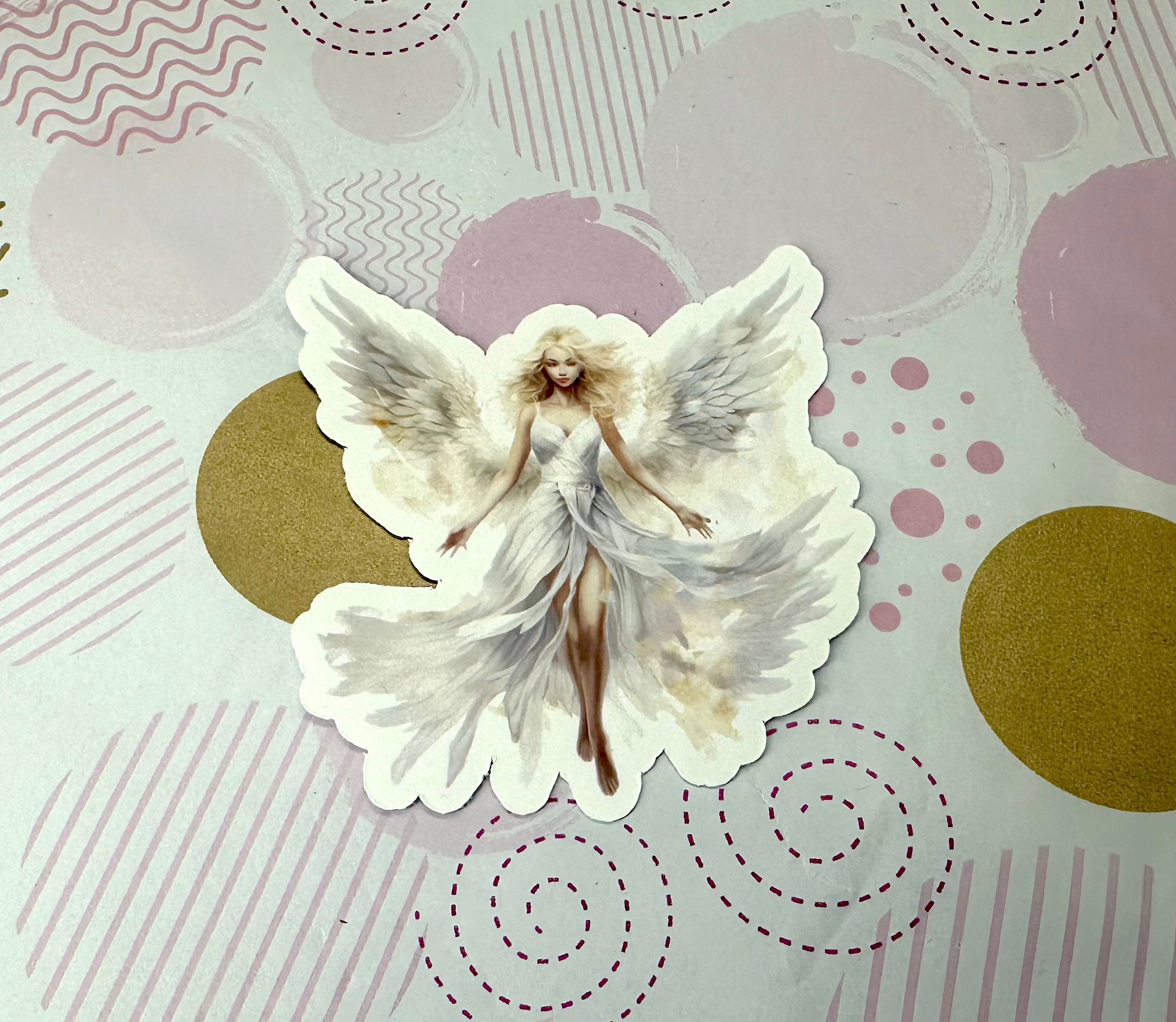 Angel  Vinyl Sticker