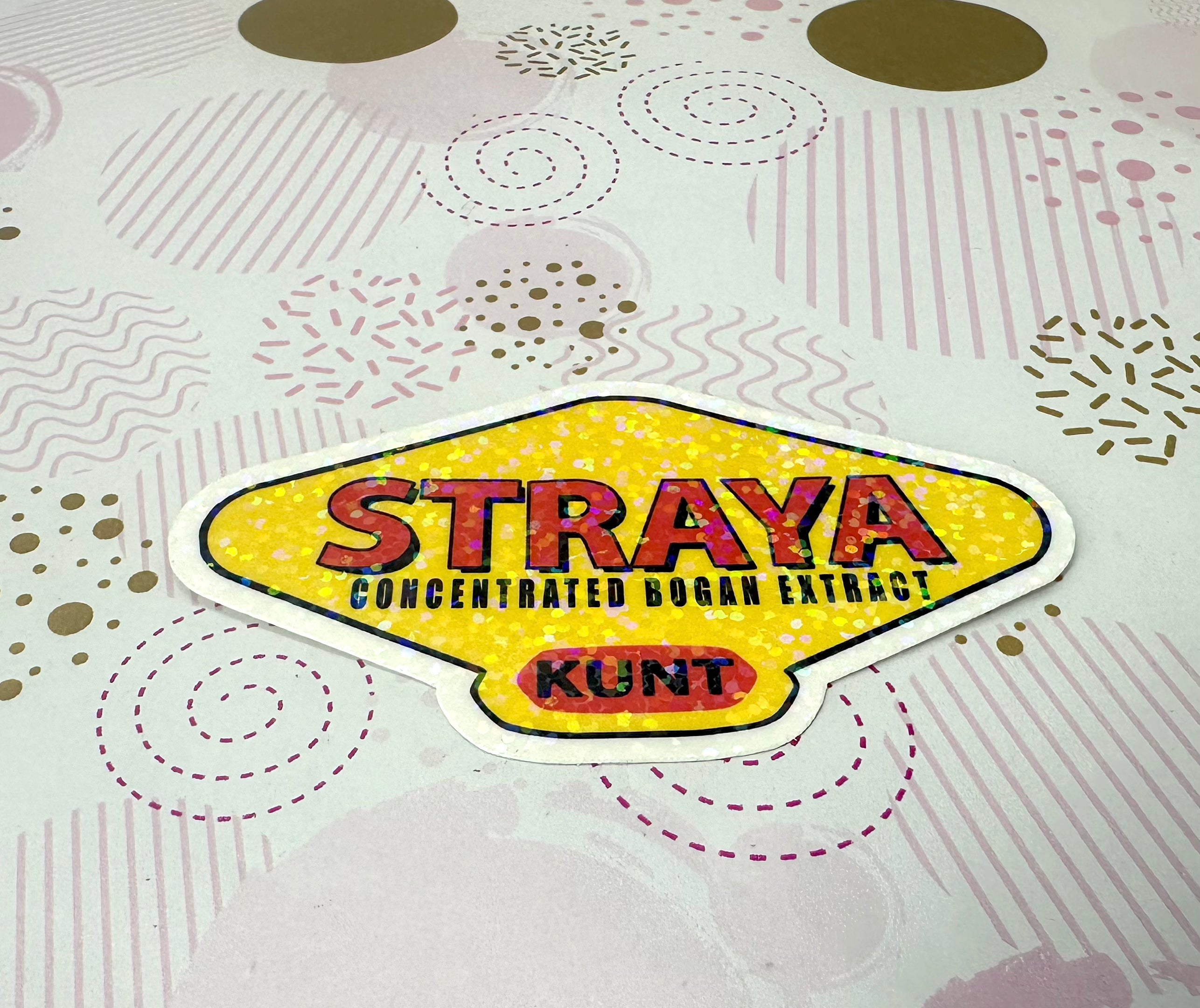 Straya Bogan Extract Vinyl Sticker