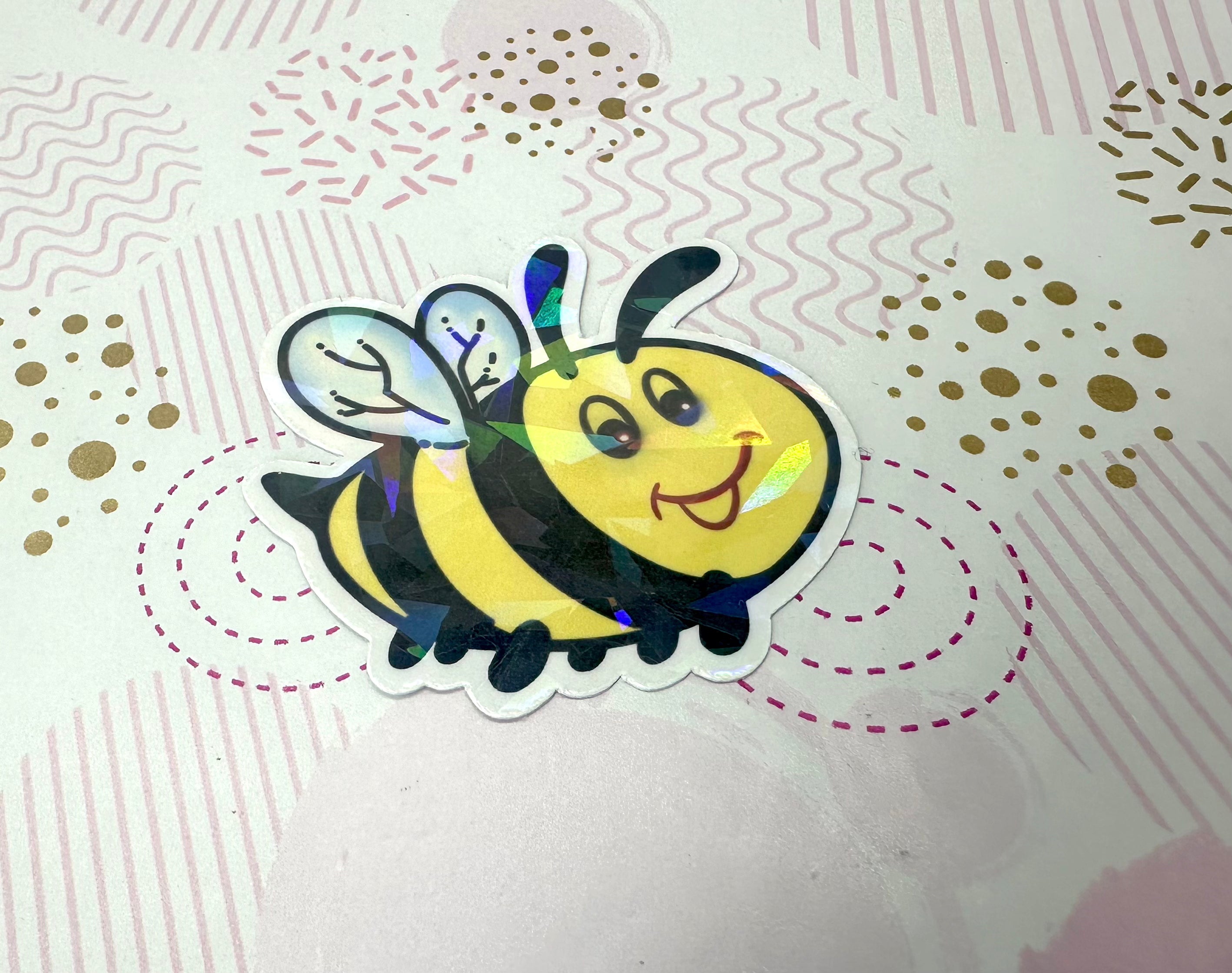 Bumble Bee Vinyl Sticker