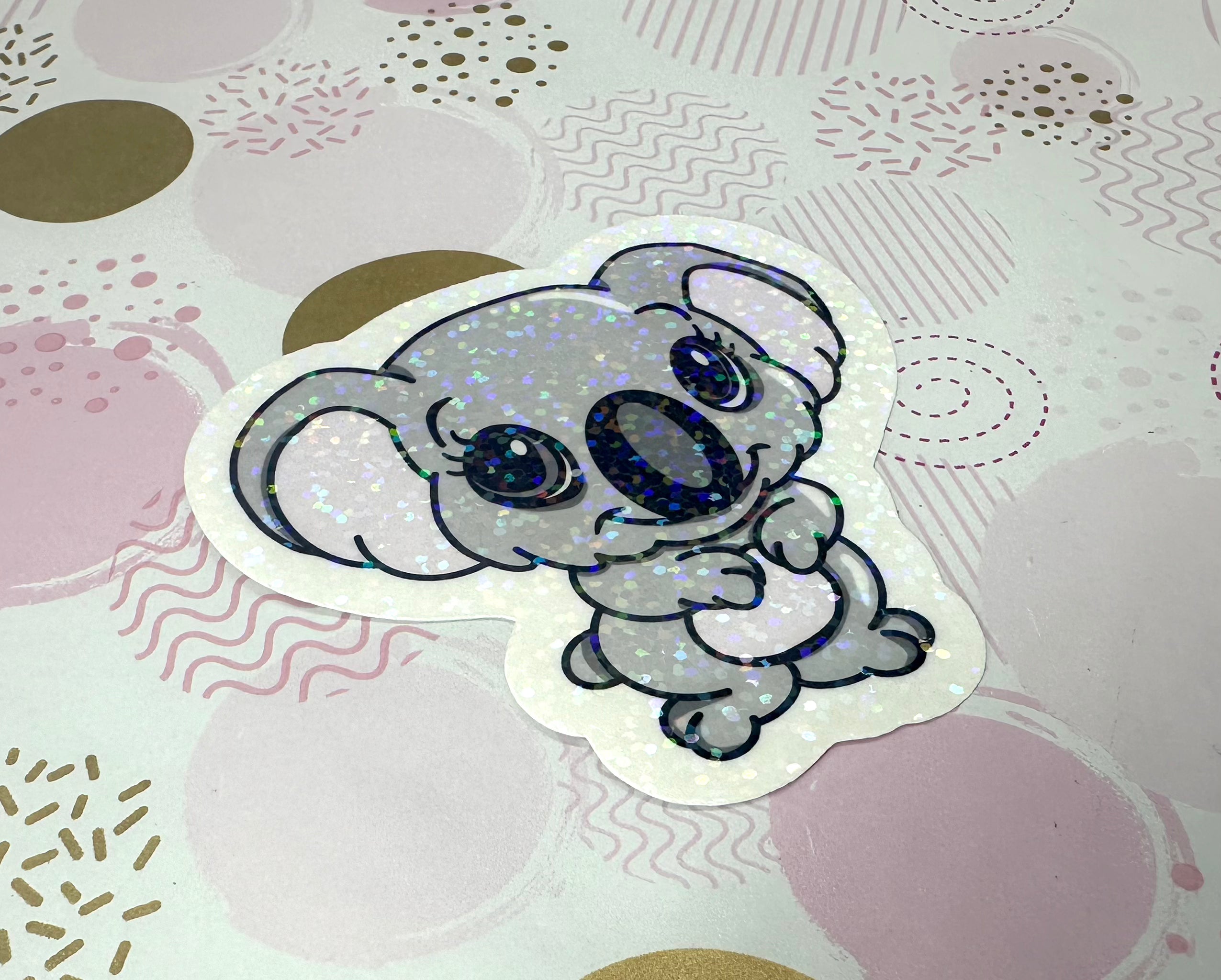 Koala Bear Drawing Vinyl Sticker