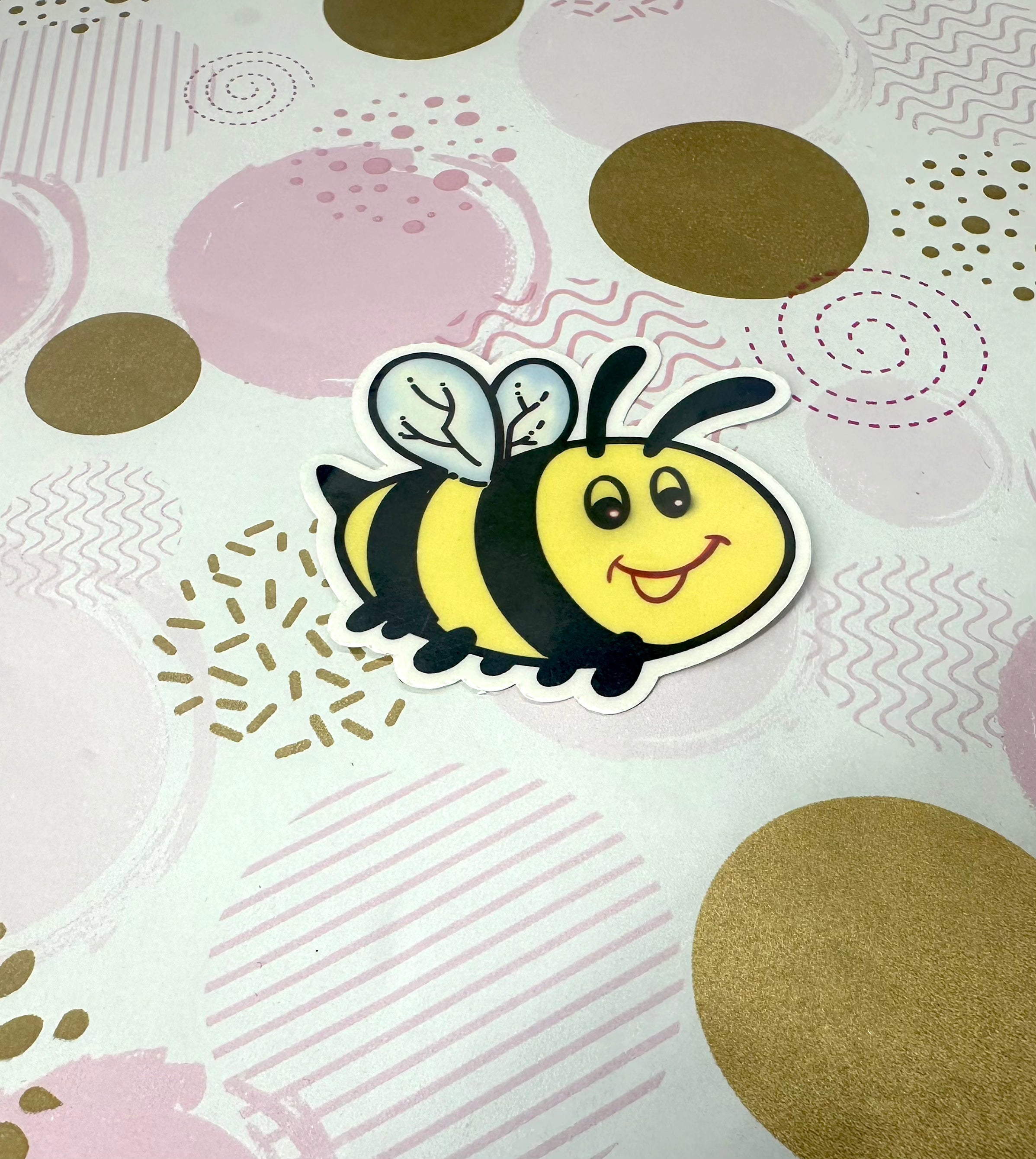 Bumble Bee Vinyl Sticker