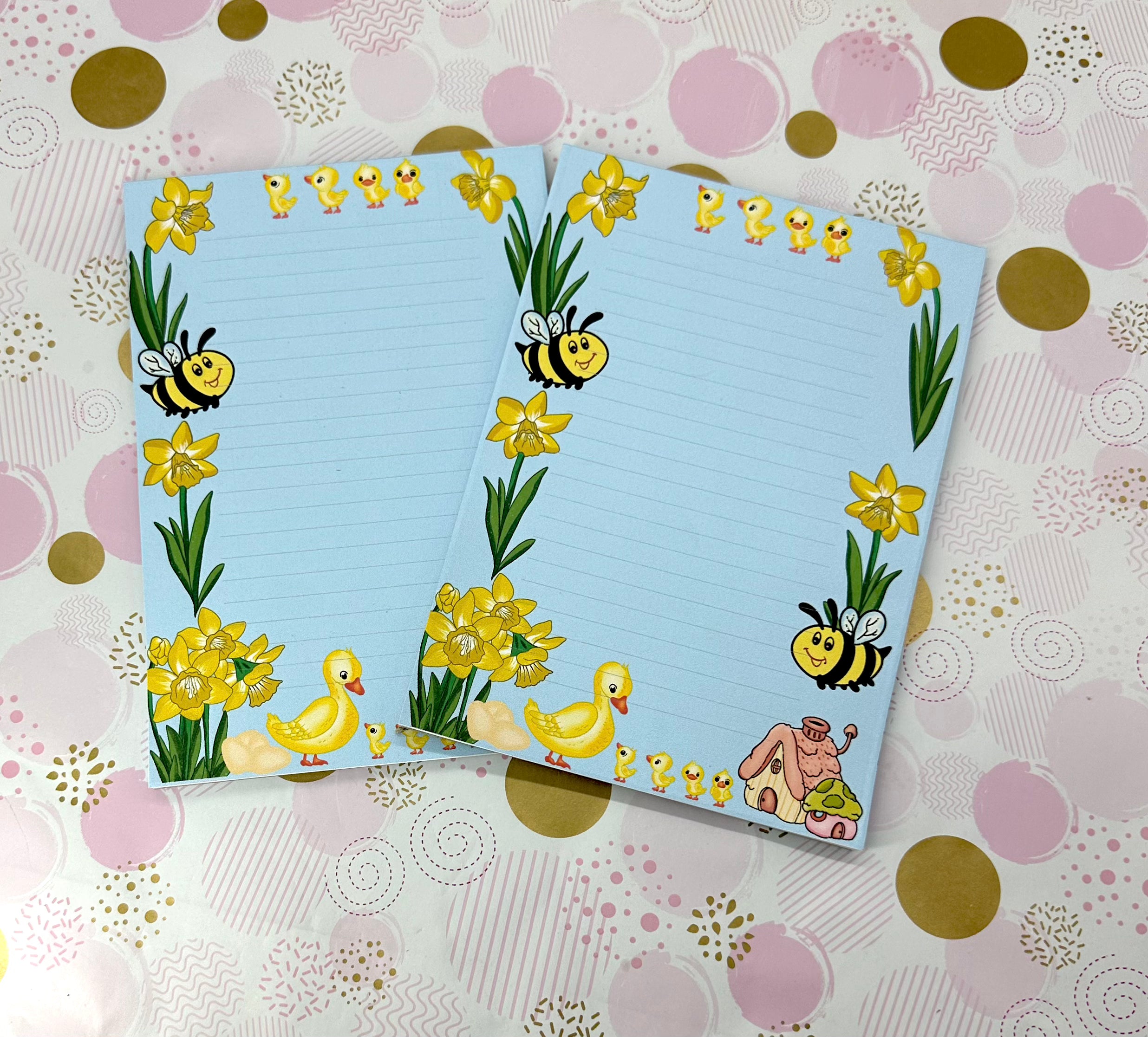 A5 Daffodil Duck Notepad