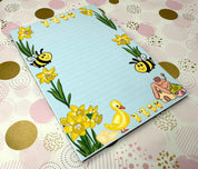 A5 Daffodil Duck Notepad