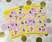 Pink Lemonade Sticker Sheet