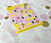 Pink Lemonade Sticker Sheet
