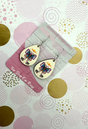 Luna Moth Sublimation Ear Rings