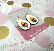 Buzzy Bee Sublimation Ear Rings