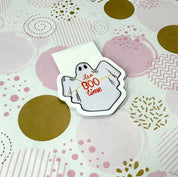 Halloween BOO Ghost Magnetic Bookmark