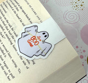 Halloween BOO Ghost Magnetic Bookmark
