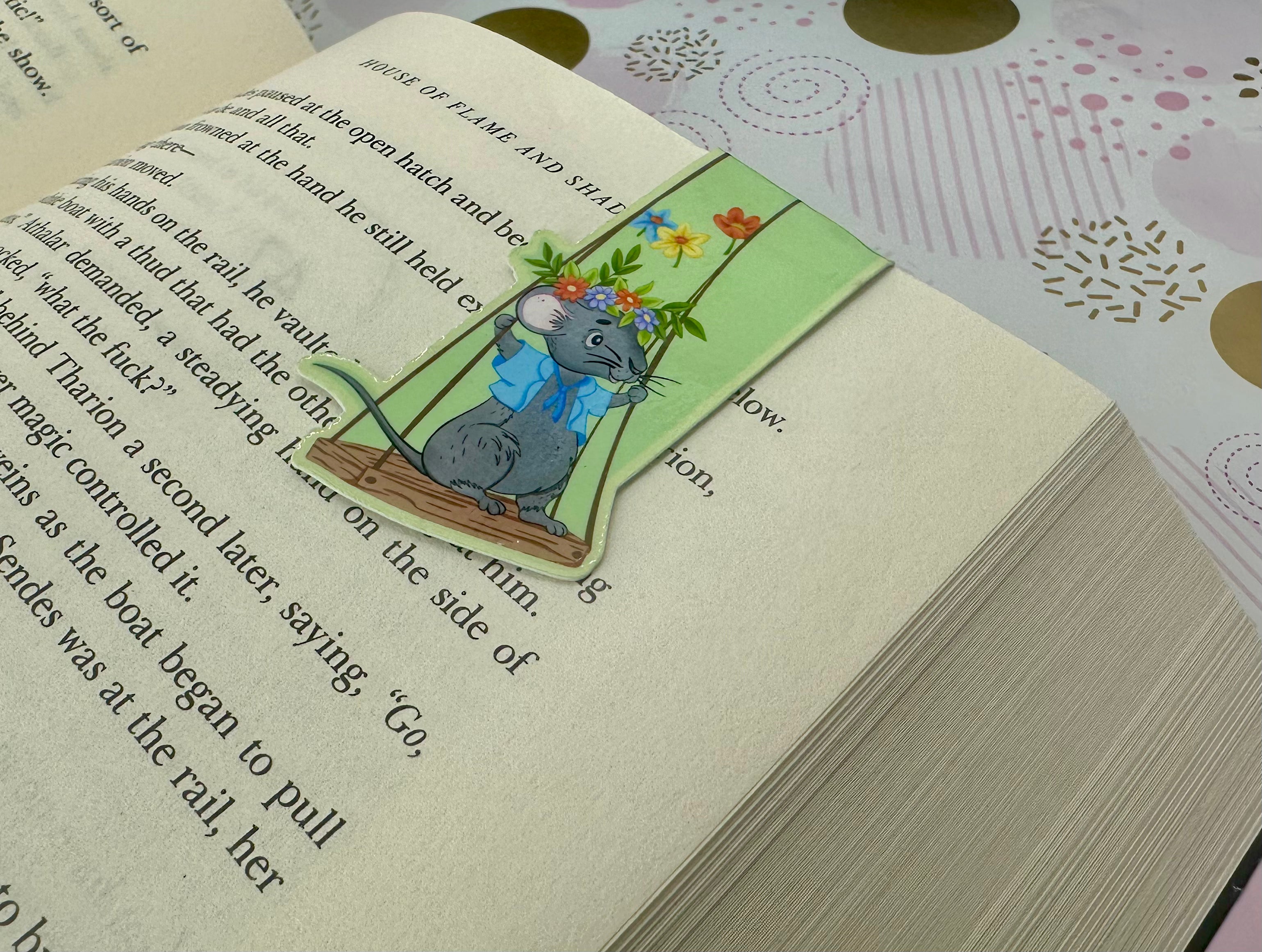 Porcu-fine Magnetic Bookmark