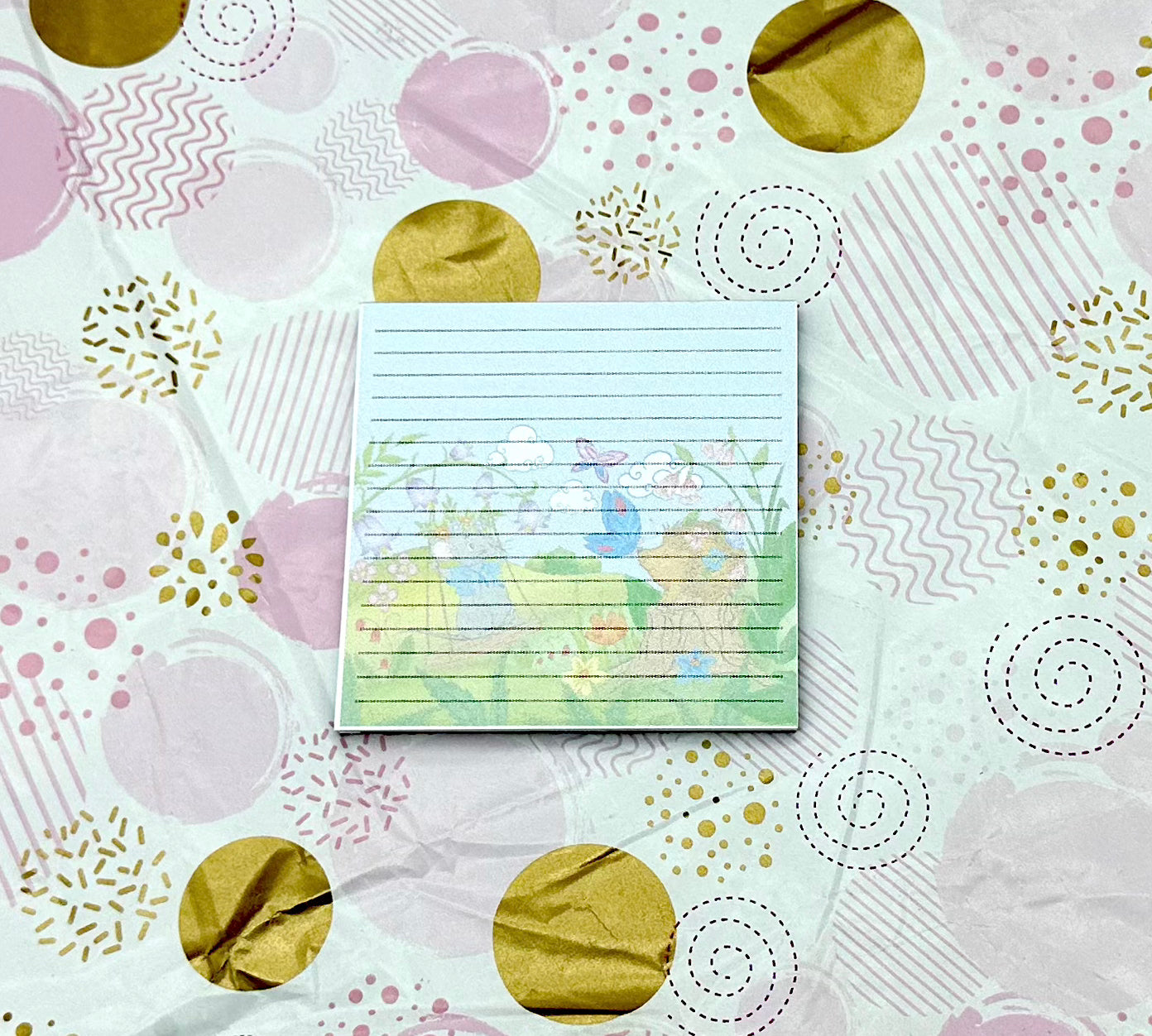 Porcu-Fine Memo Pad Barb Wire Designs