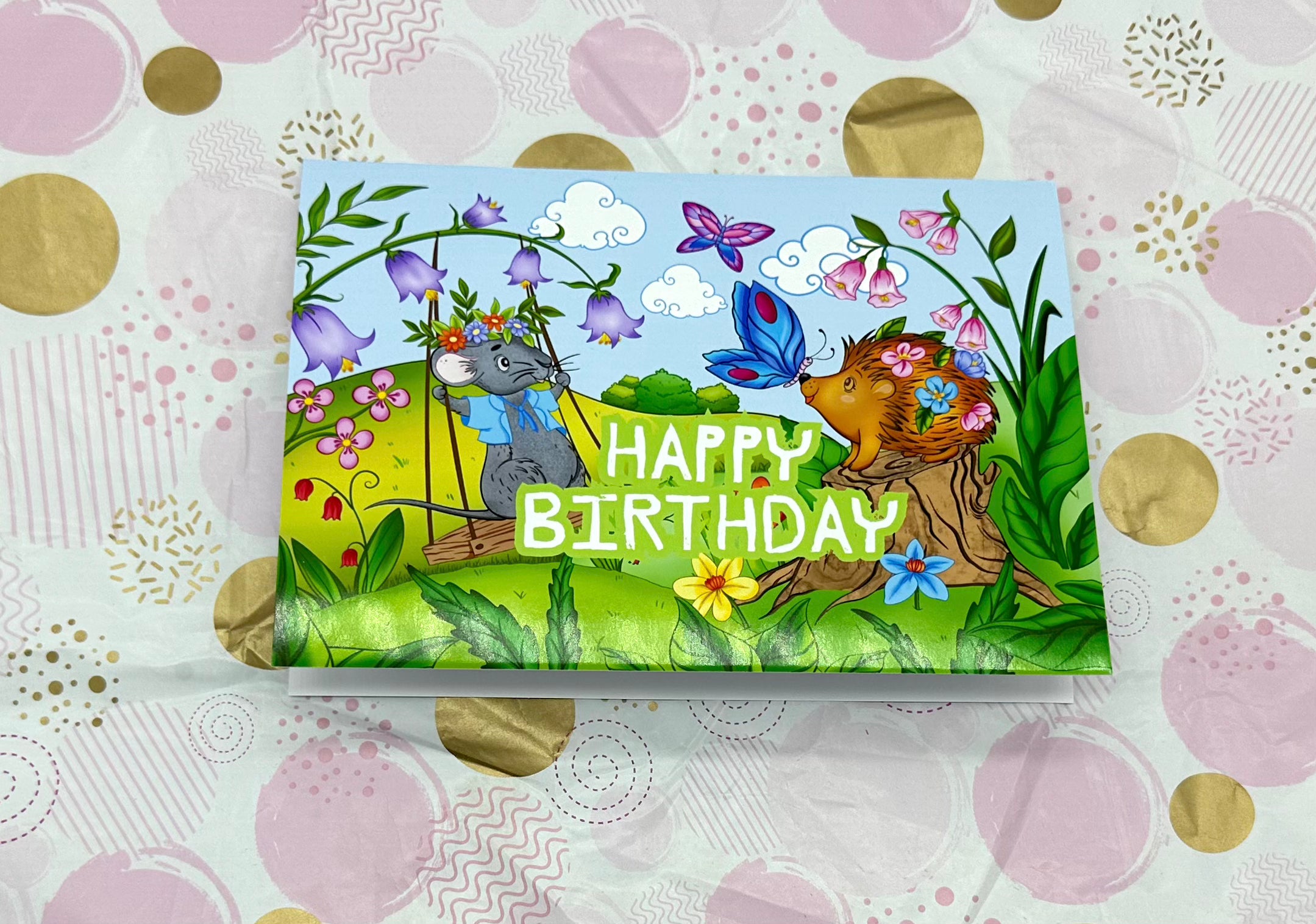 Porcufine- Birthday Card