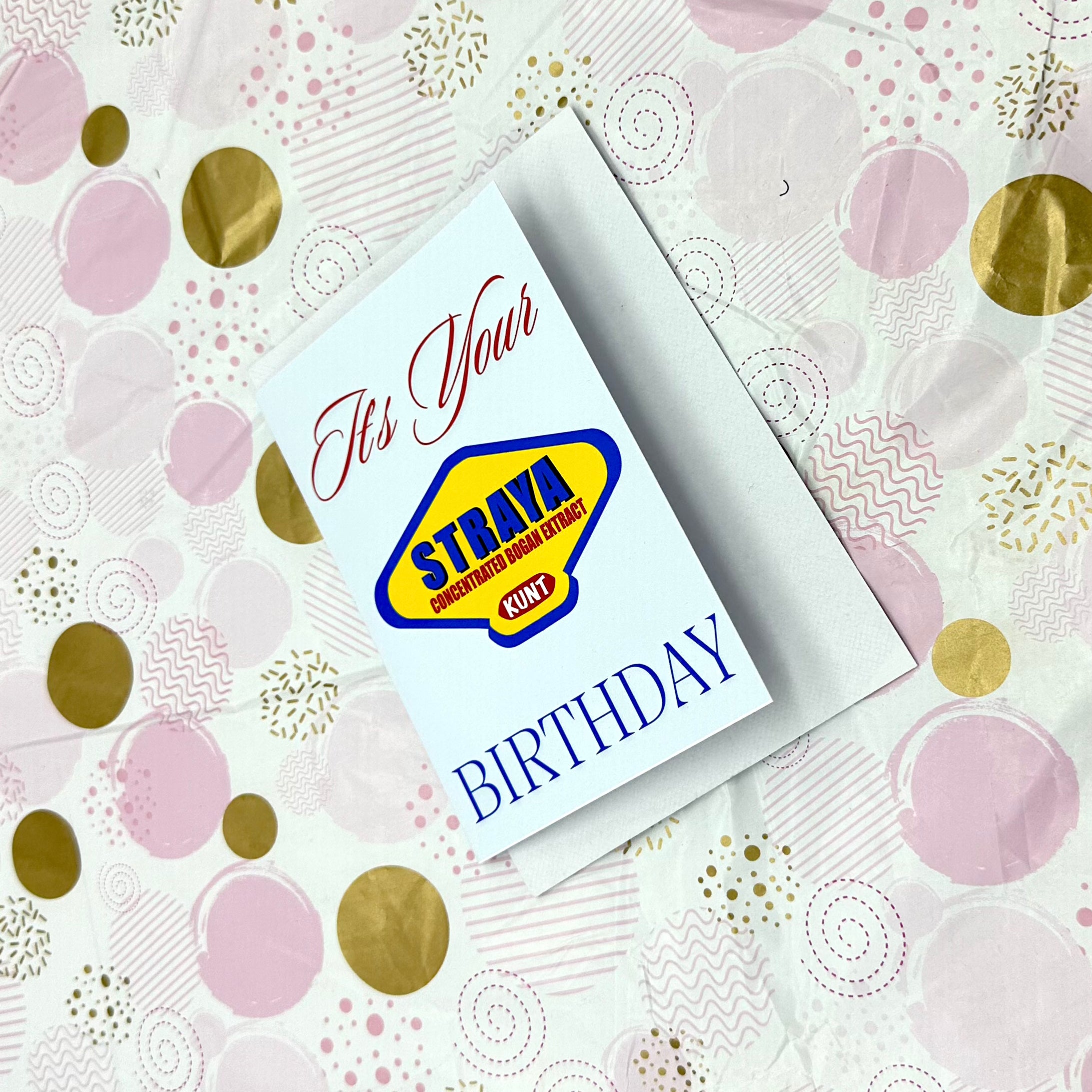 It's Your Birthday Funny Birthday Card Barb Wire Designs