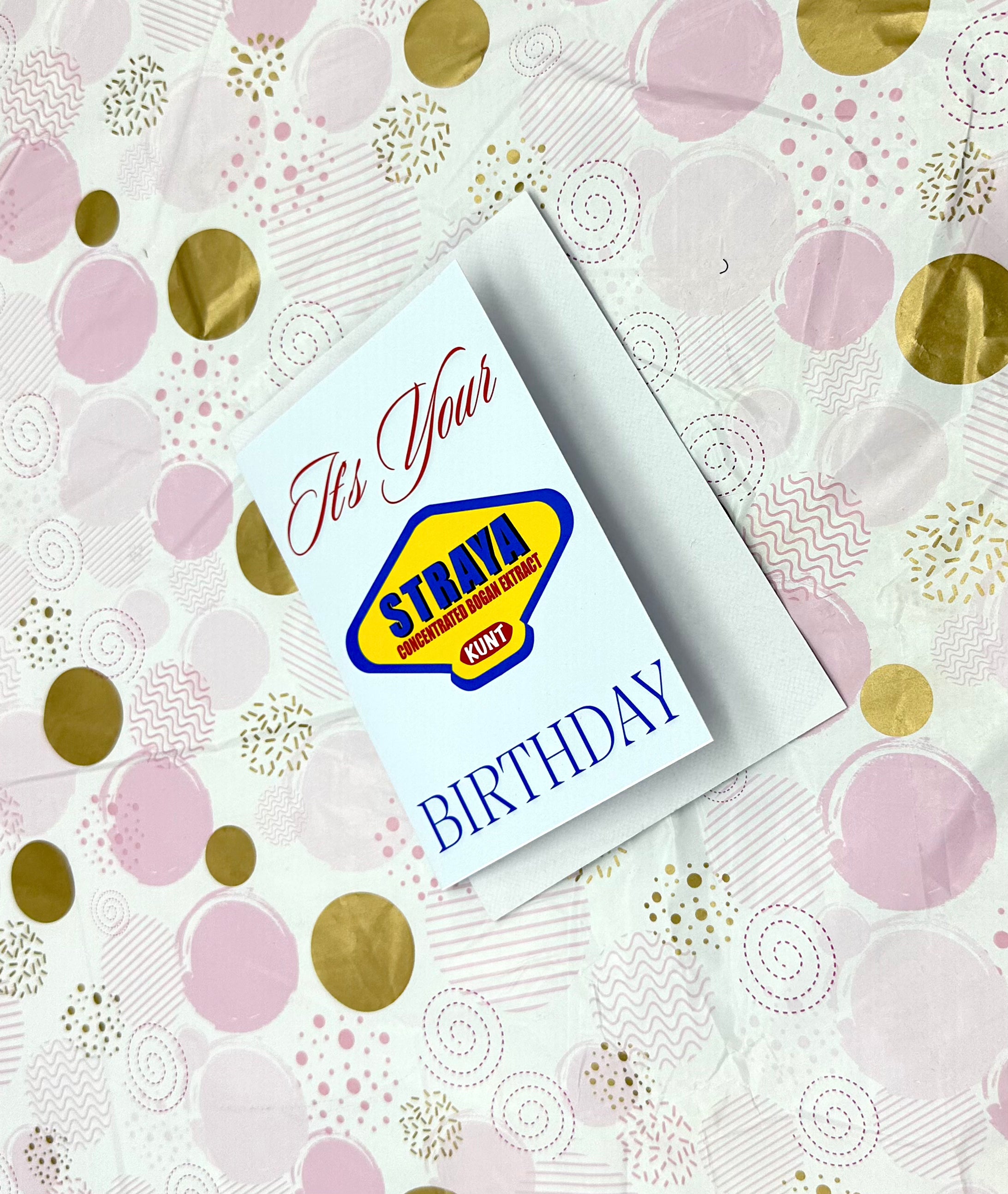 It's Your Birthday Funny Birthday Card
