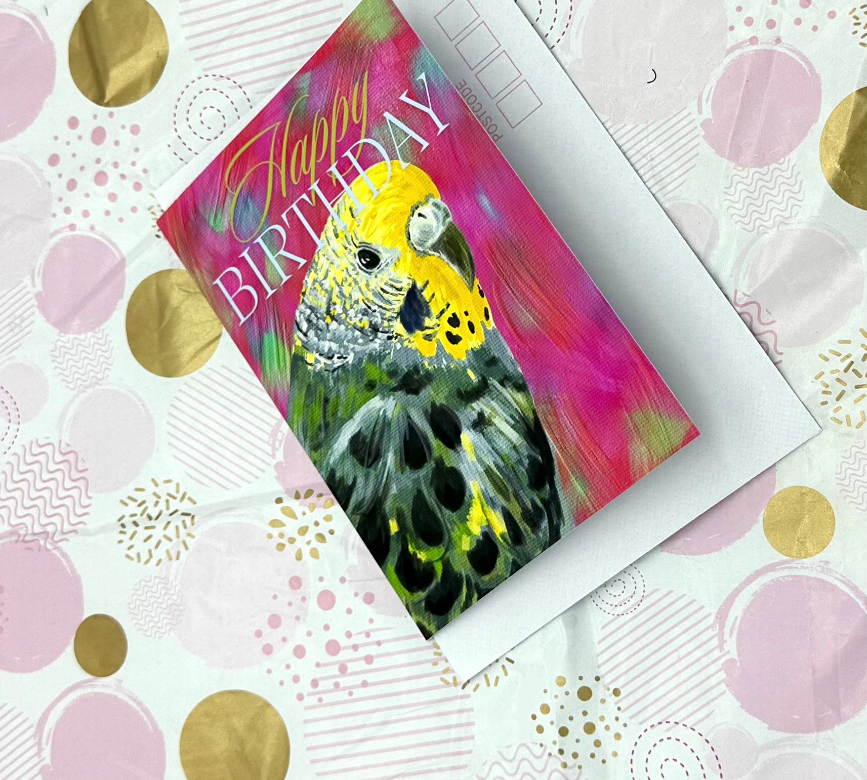 Happy Birthday Bird Birthday Card Barb Wire Designs