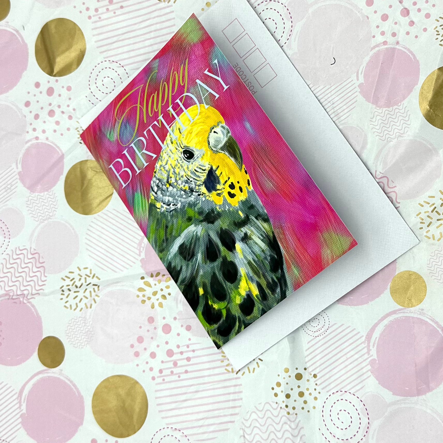 Happy Birthday Bird Birthday Card Barb Wire Designs