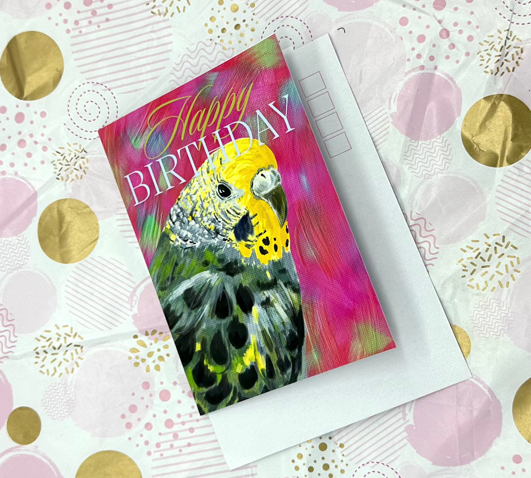Happy Birthday Bird Birthday Card Barb Wire Designs