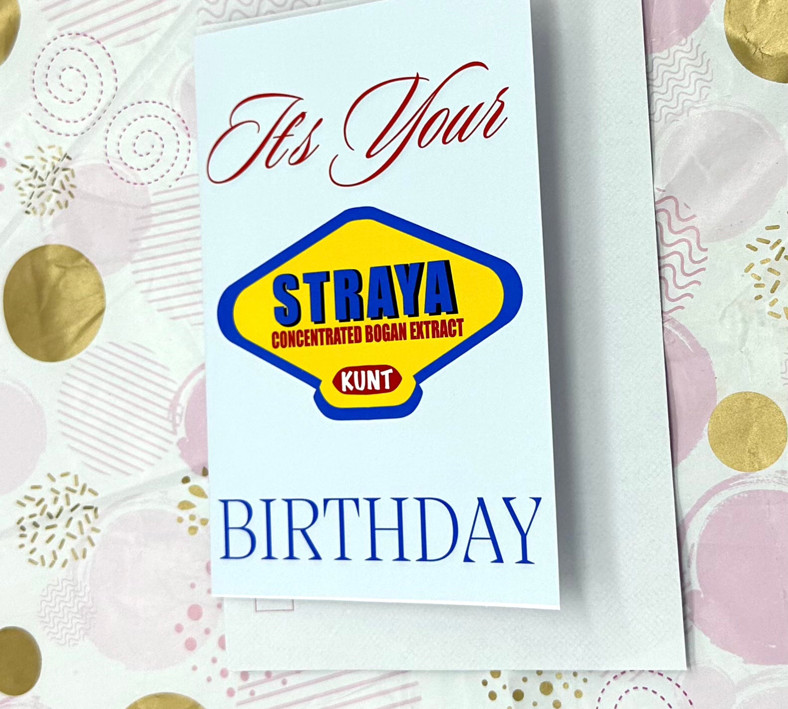 It's Your Birthday Funny Birthday Card Barb Wire Designs