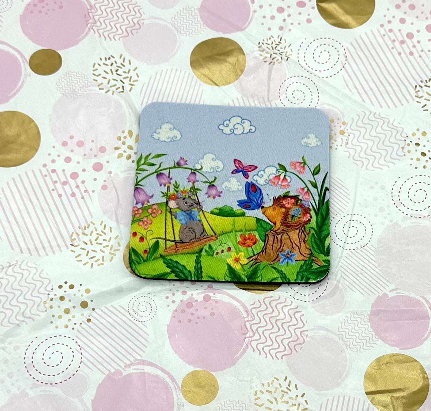 Porcu-Fine Mug Coasters Neoprene
