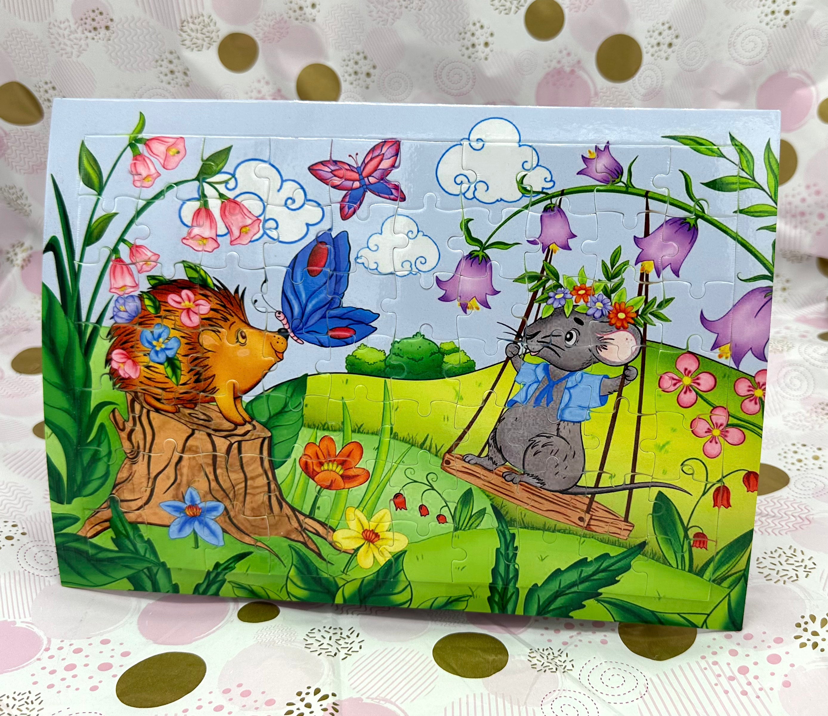 Porcu-Fine Rectangle Jigsaw Puzzle Barb Wire Designs