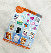 Cat Trophecy Sticker Sheet