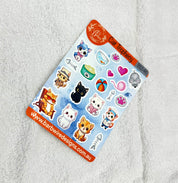 Cat Trophecy Sticker Sheet