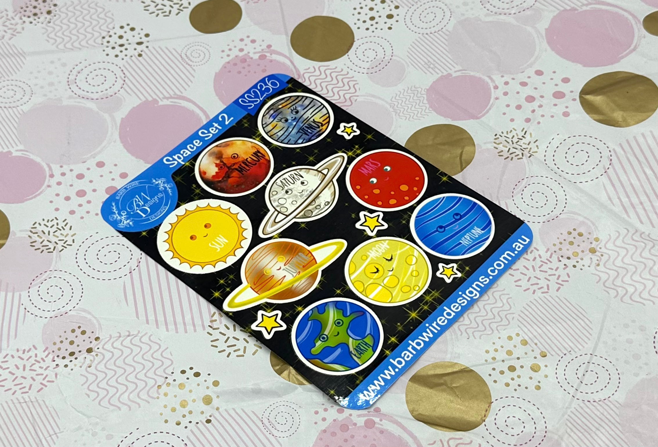 Space Set Sticker Sheet