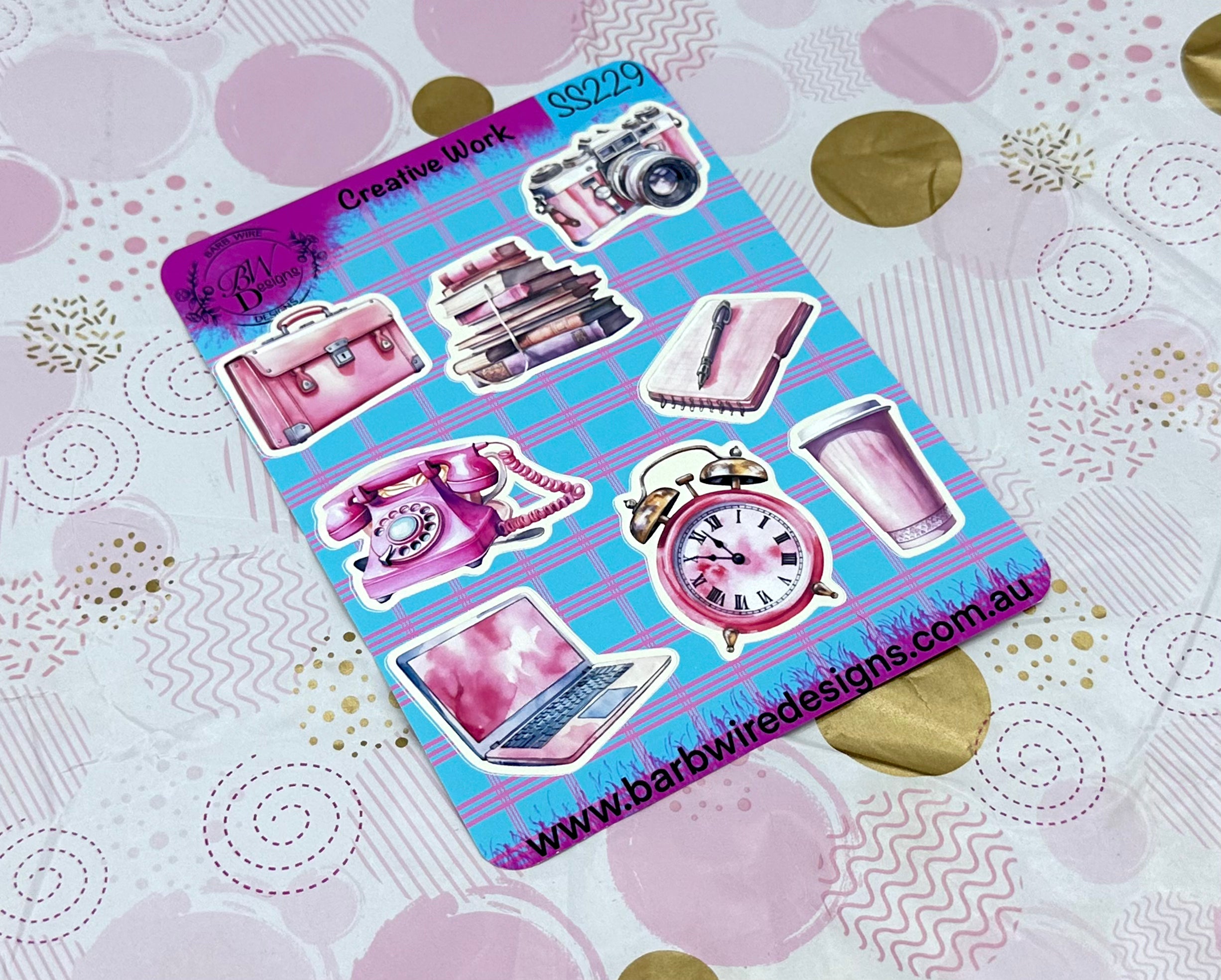 Creative Work Sticker Sheet