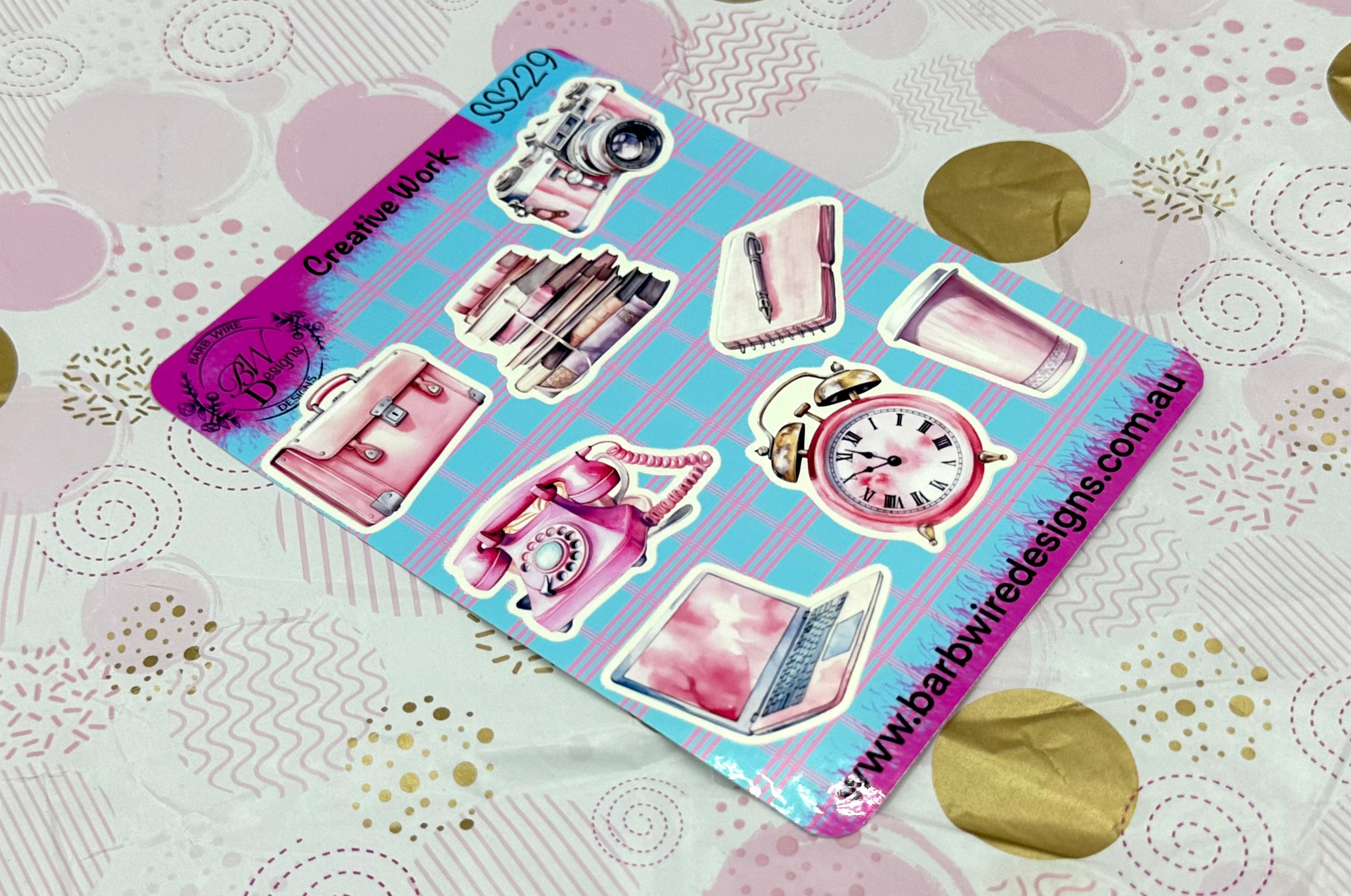 Creative Work Sticker Sheet