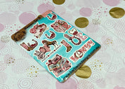 Western Set Sticker Sheet
