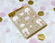 Muffy Set  Sticker Sheet
