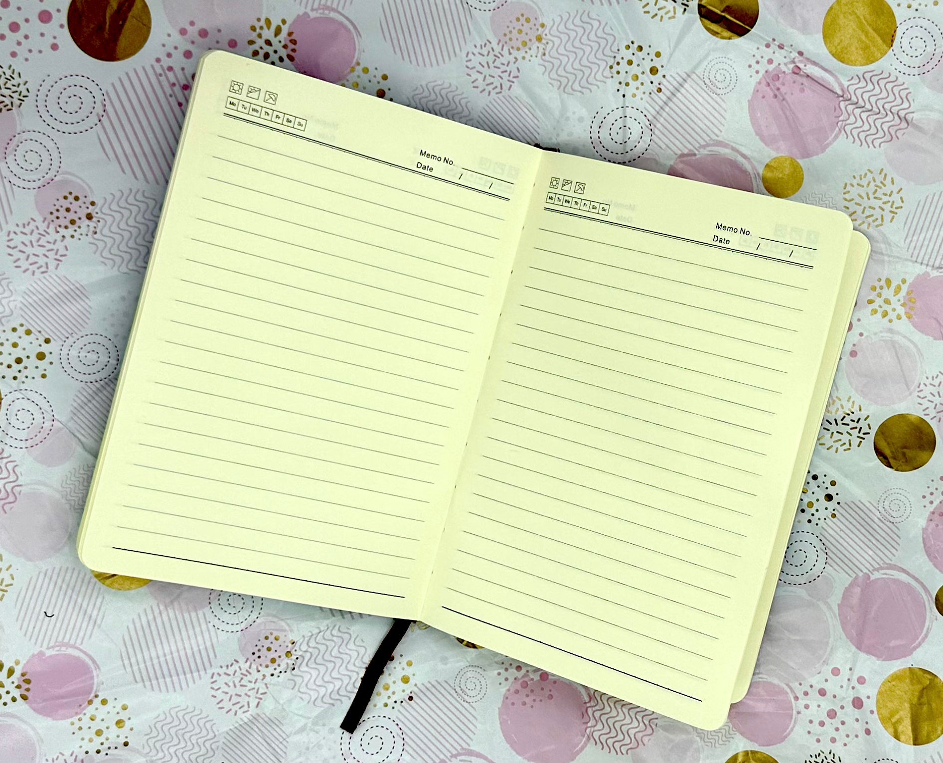 A5 Blue Bear-ies PU Leather Notebook