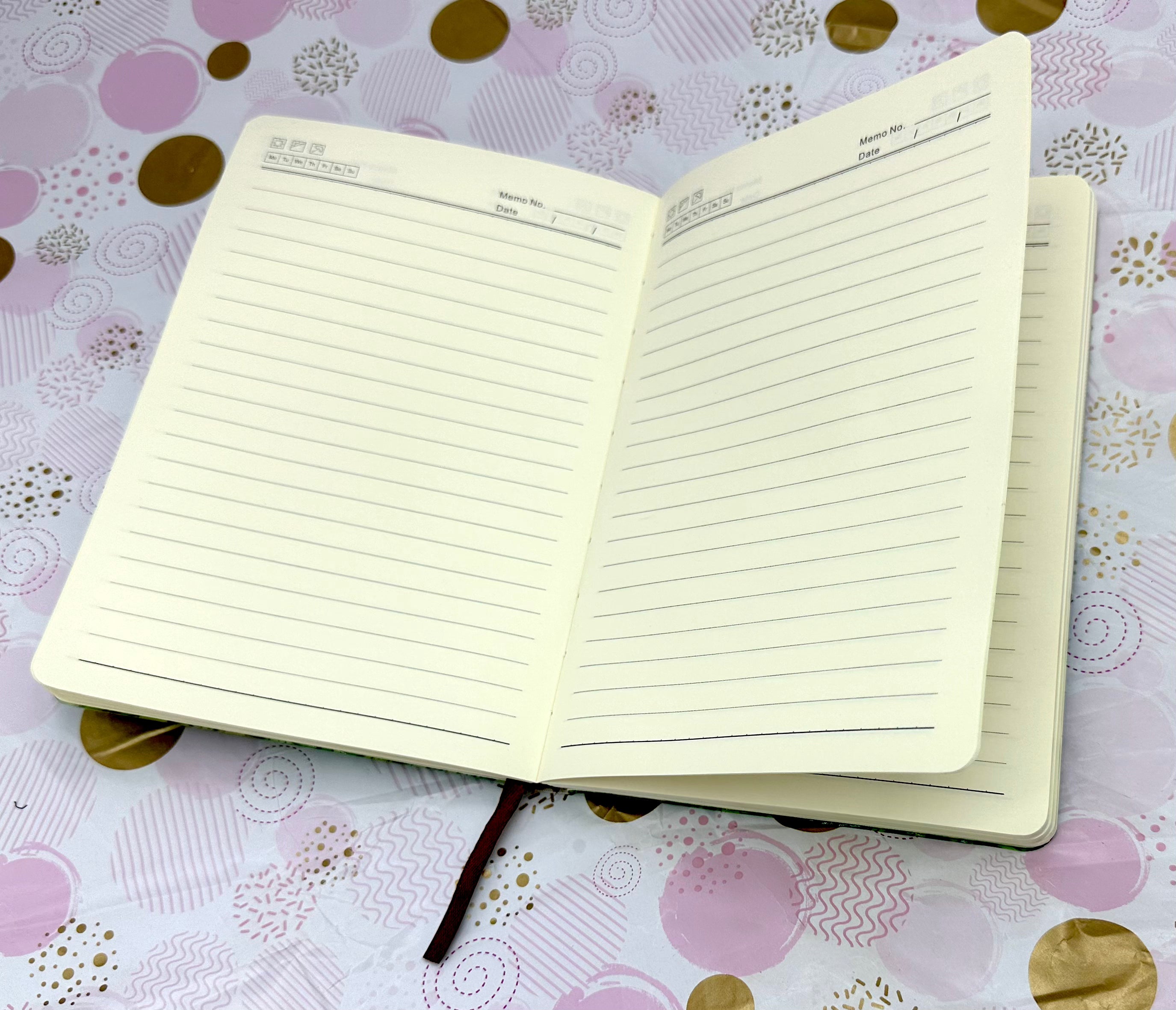A5 Blue Bear-ies PU Leather Notebook