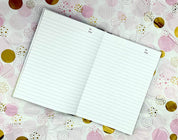Blue Bear-ies  Fabric Notebook