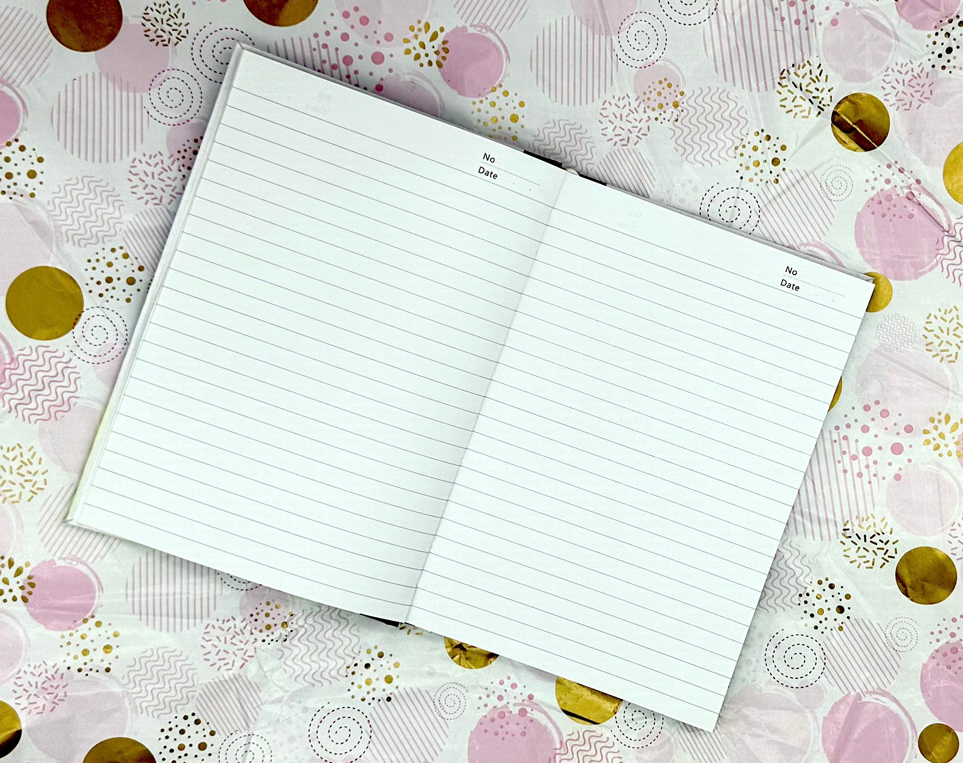 Blue Bear-ies  Fabric Notebook