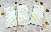 DL Blue Bear-ies To Do List Pad