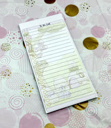 DL Cute Kawaii Blue Bearies To Do List Pad