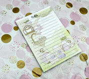 A5 Blue Bear-ies  Notepad