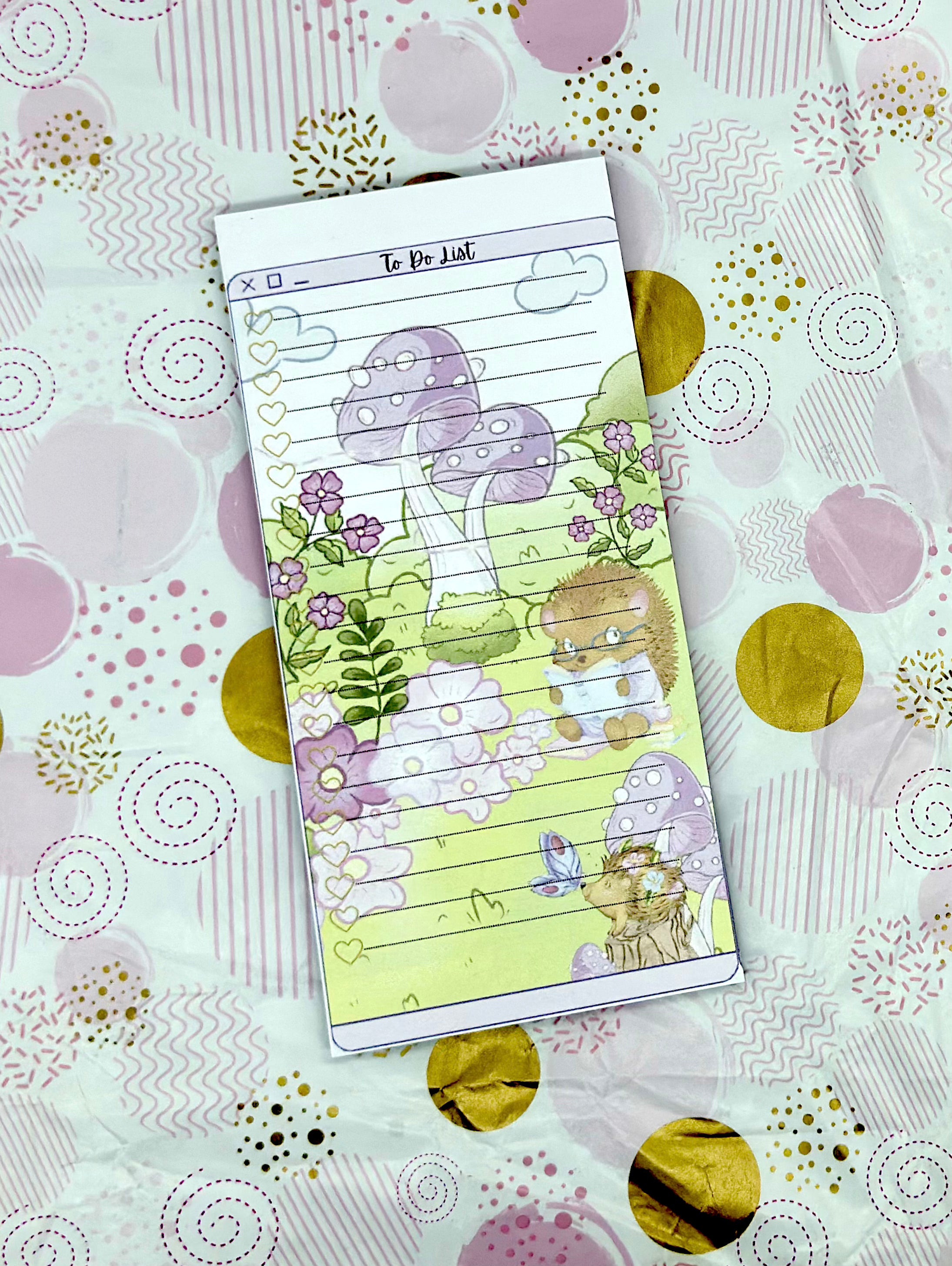 Porcu-Fine To Do List Pad