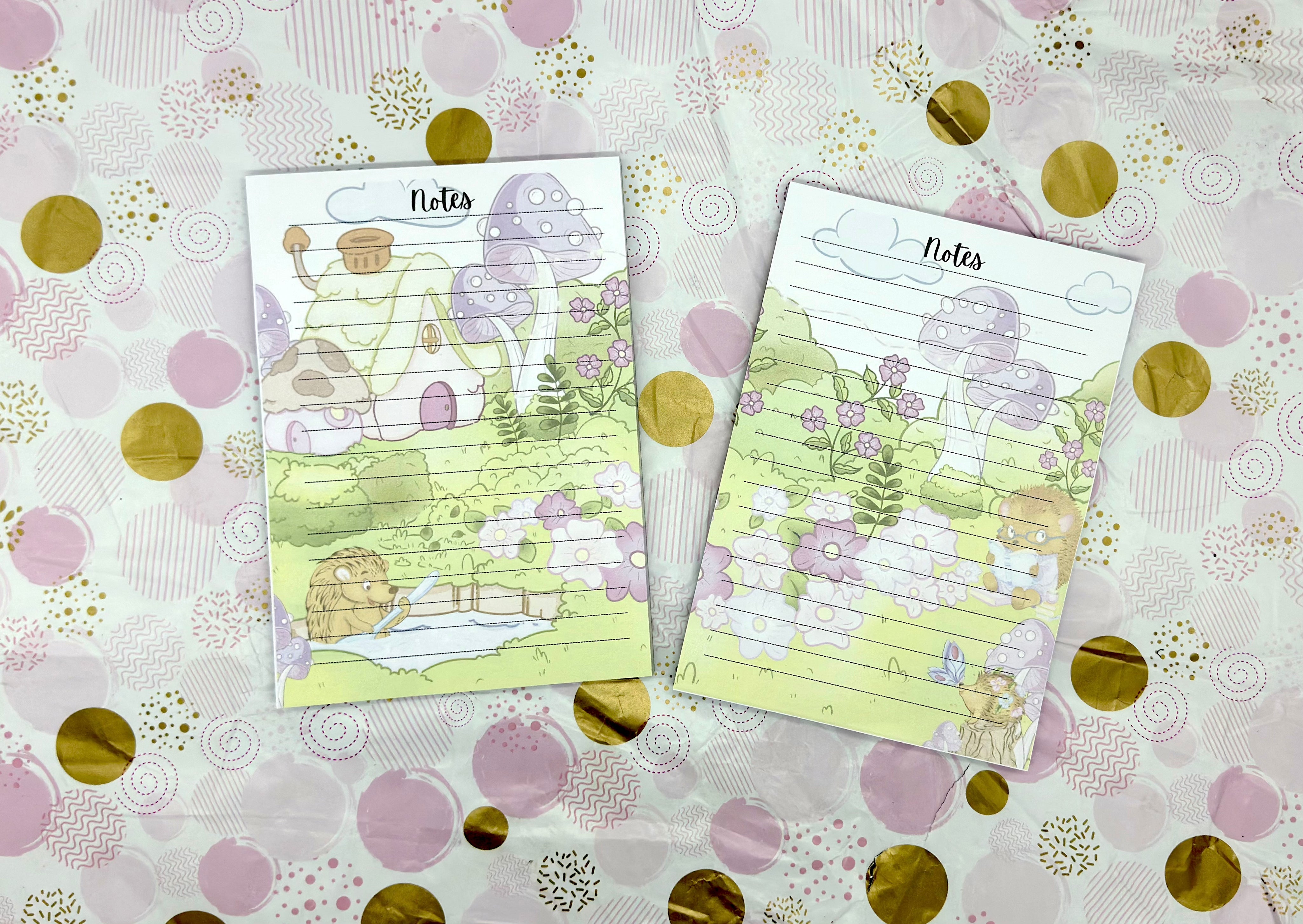 Porcu-Fine  2 Stationery  Porcupine and Macey playing in the Sun Bundle Set 1
