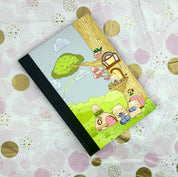 Blue Bear-ies  Fabric Notebook
