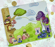 Blue Bear-ies Mouse Mat