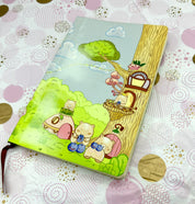 A5 Blue Bear-ies PU Leather Notebook
