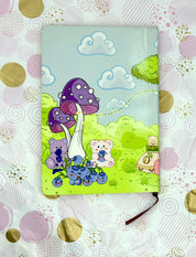 A5 Blue Bear-ies PU Leather Notebook