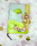 Cute Kawaii Blue Bearies Notebook